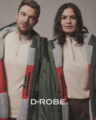 Video of our green dry robe, with recycled polyester inner fleece lining and recycled nylon outer shell. It is waterproof, weatherproof, durable, timeless and functional, making it an essential item to all outdoor wardrobes.