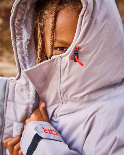 Junior Beaufort Robe - Opal Grey